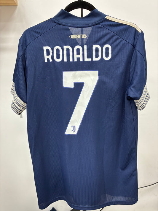 2020-21 Juventus FC 7 Ronaldo Away Jersey / Medium / New
