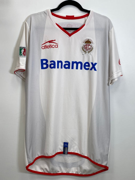 2007-08 Toluca FC Away Jersey / Large / Good