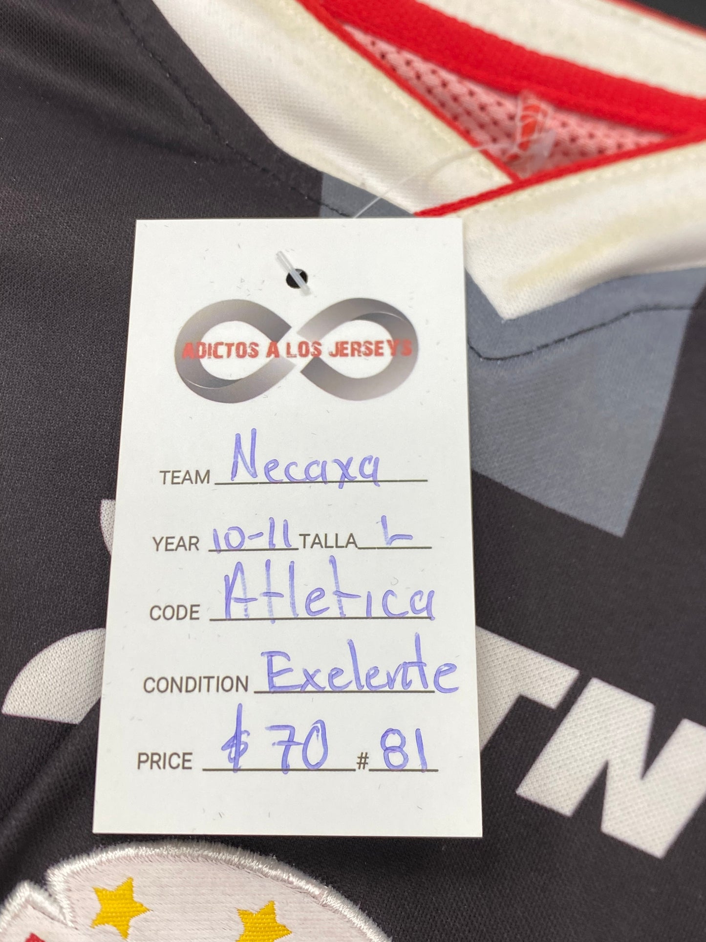 2010-11 Necaxa Away Jersey / Large / Excellent