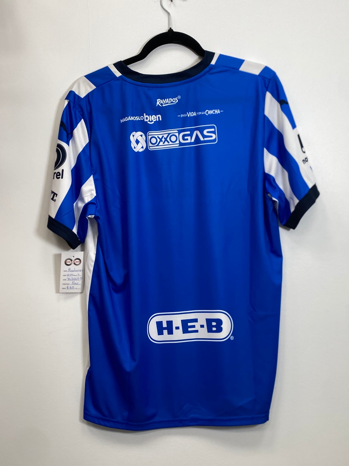 2023-24 Rayados Monterrey Home Jersey / Large / New