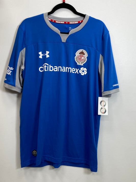 2018-19 Toluca Away Jersey / Large / 8/10