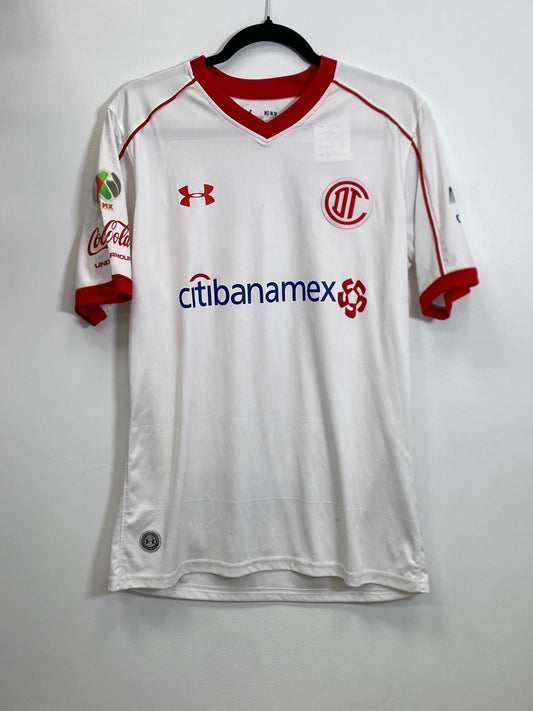 2017-18 Toluca Away Jersey / Large / 9/10