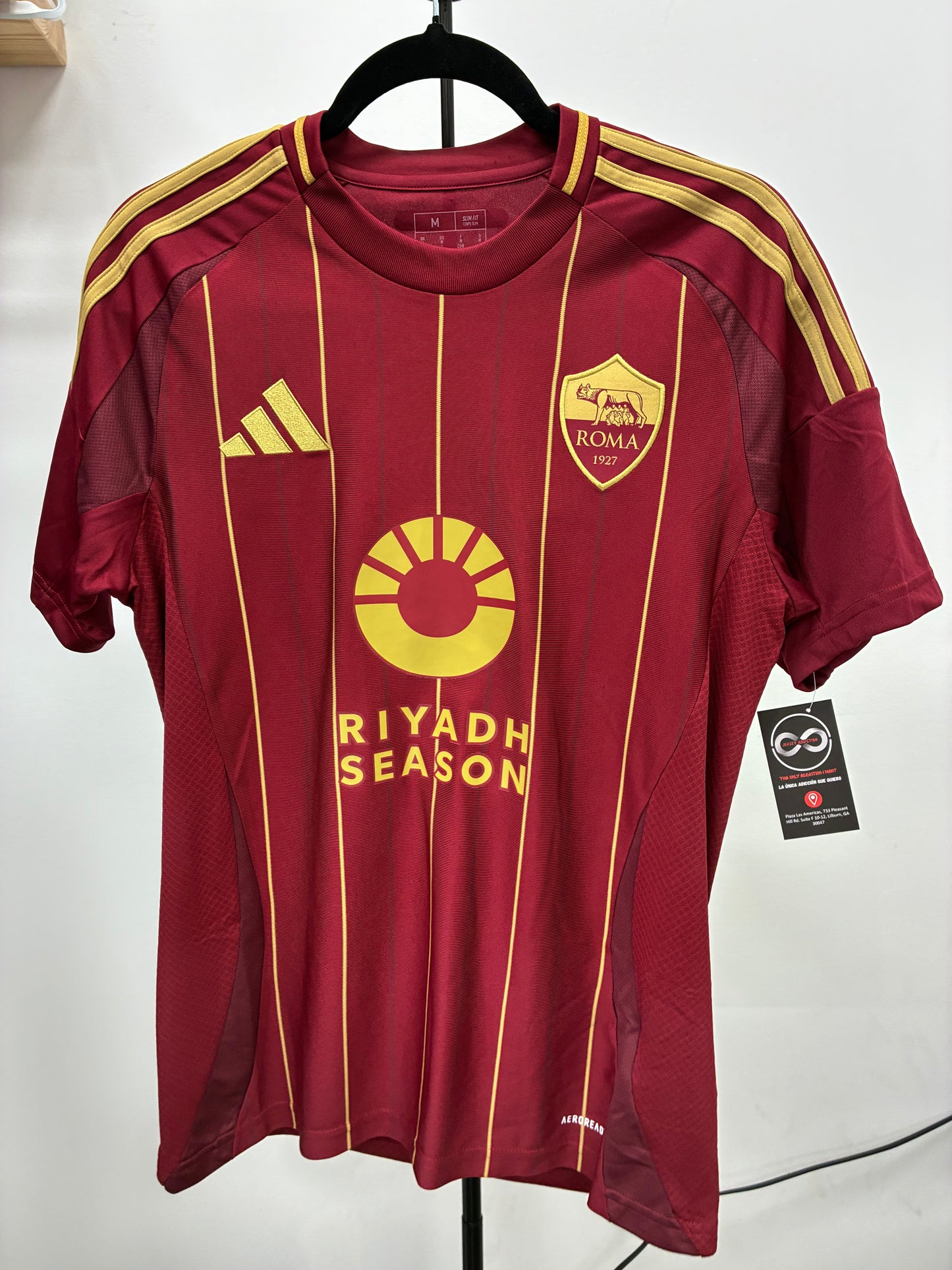 2024-25 AS Roma Home Jersey / Medium / New