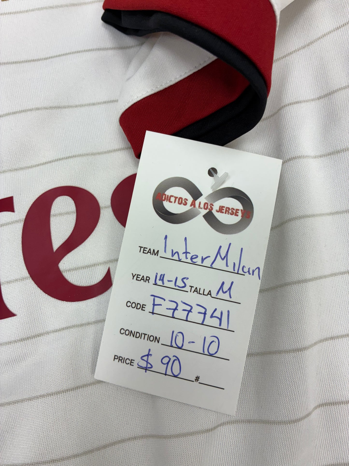 2014-15  AC Milan Away Jersey / Medium / 10/10