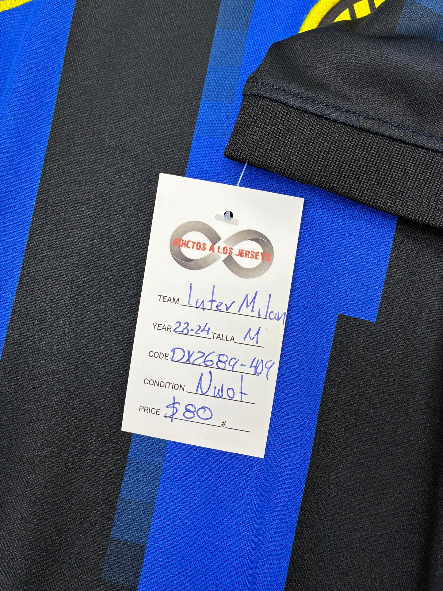 2023-24 Inter Milan Home Jersey / Medium / New