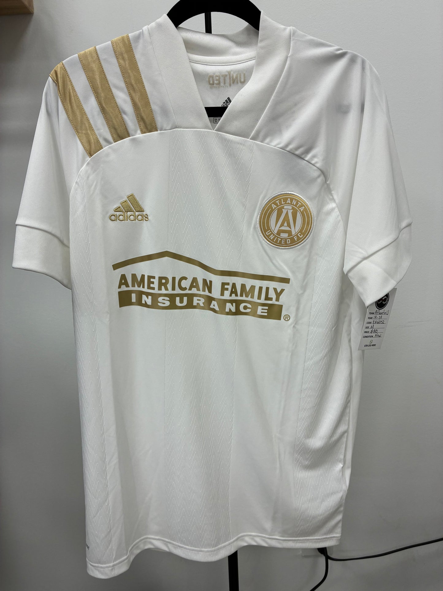 2019-20 Atlanta United Away Jersey / Medium / New