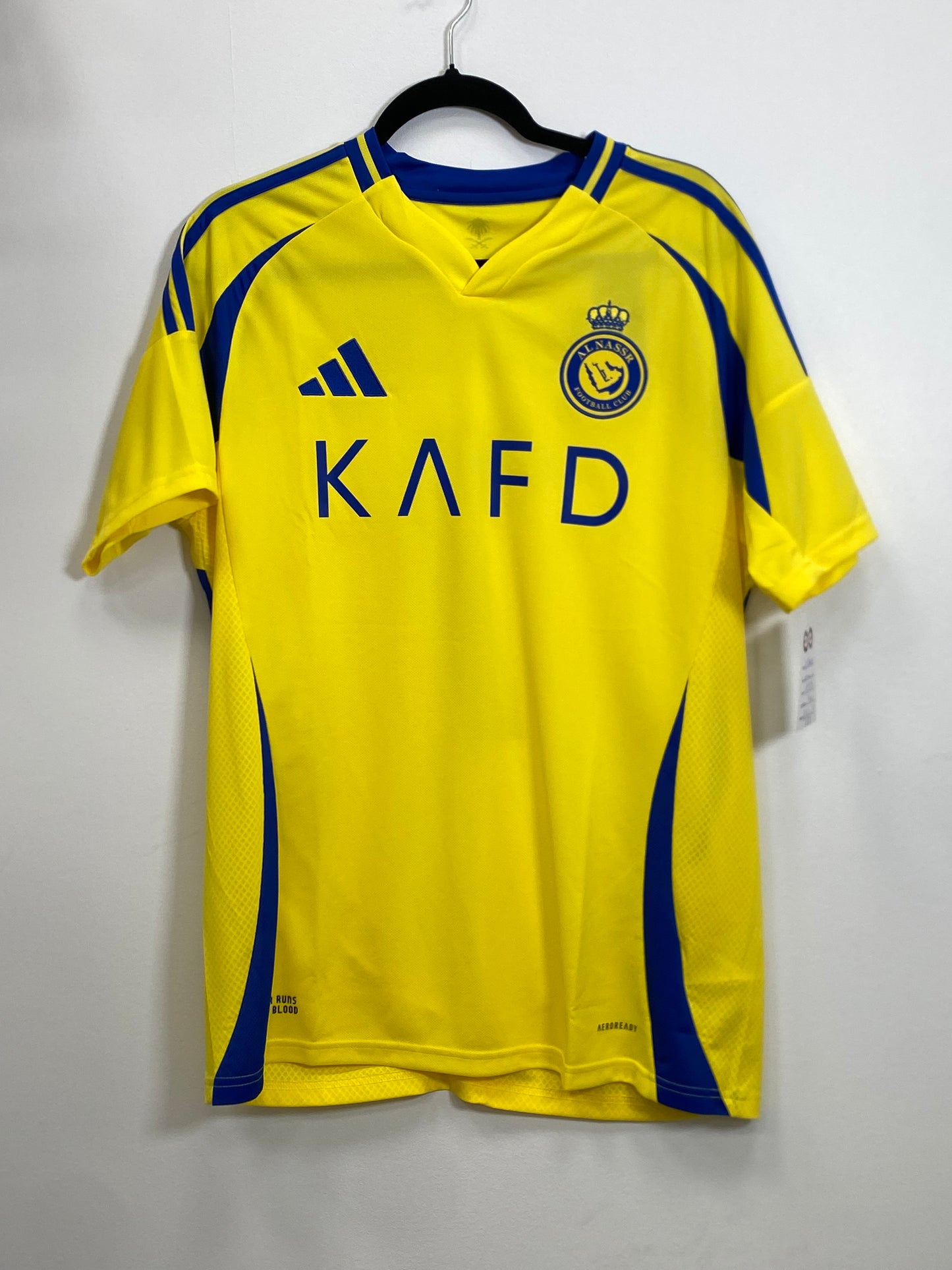 2024-25 Al-Nassr FC Ronaldo 7 Home Jersey / Large / New