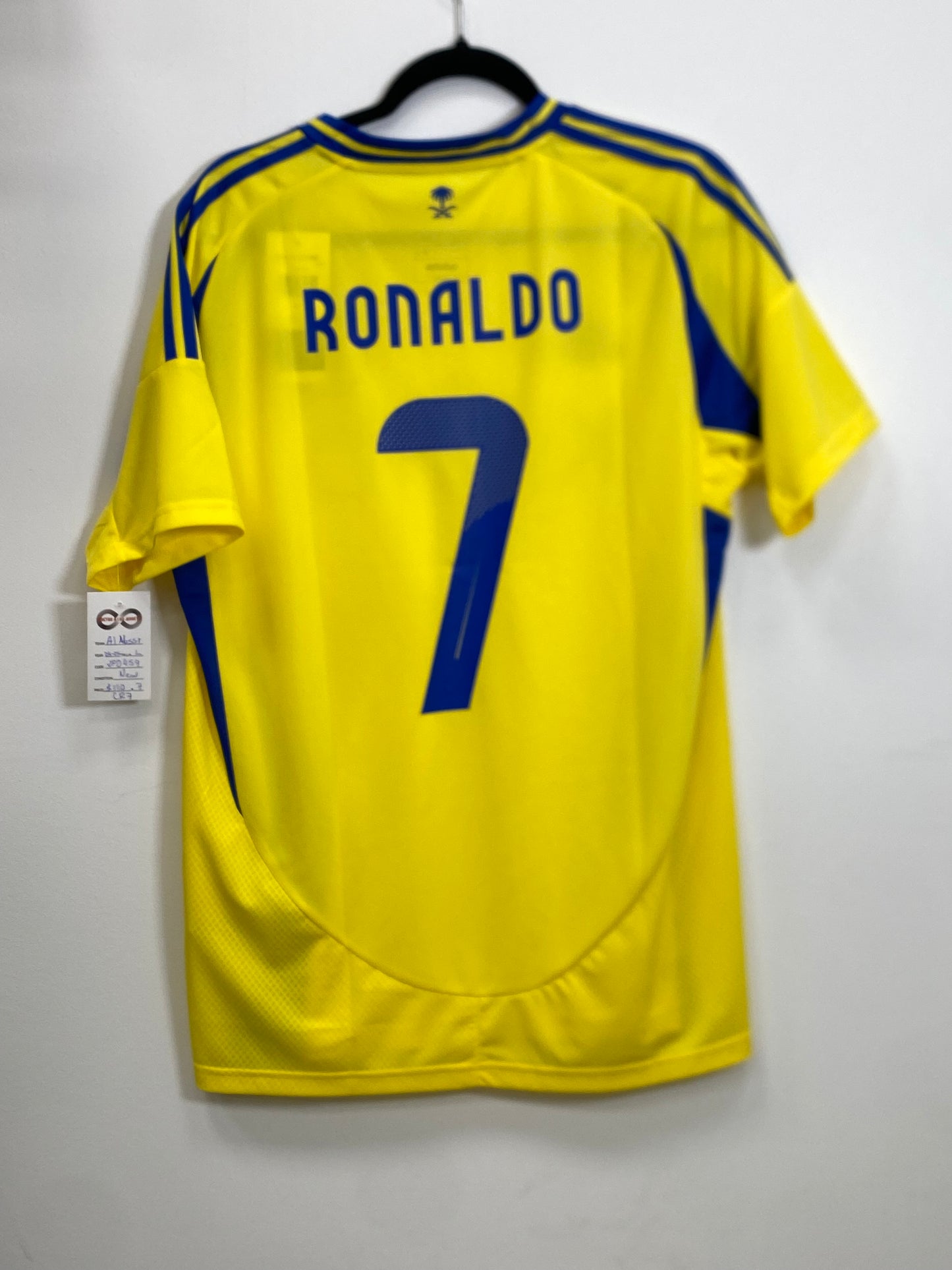 2024-25 Al-Nassr FC Ronaldo 7 Home Jersey / Large / New