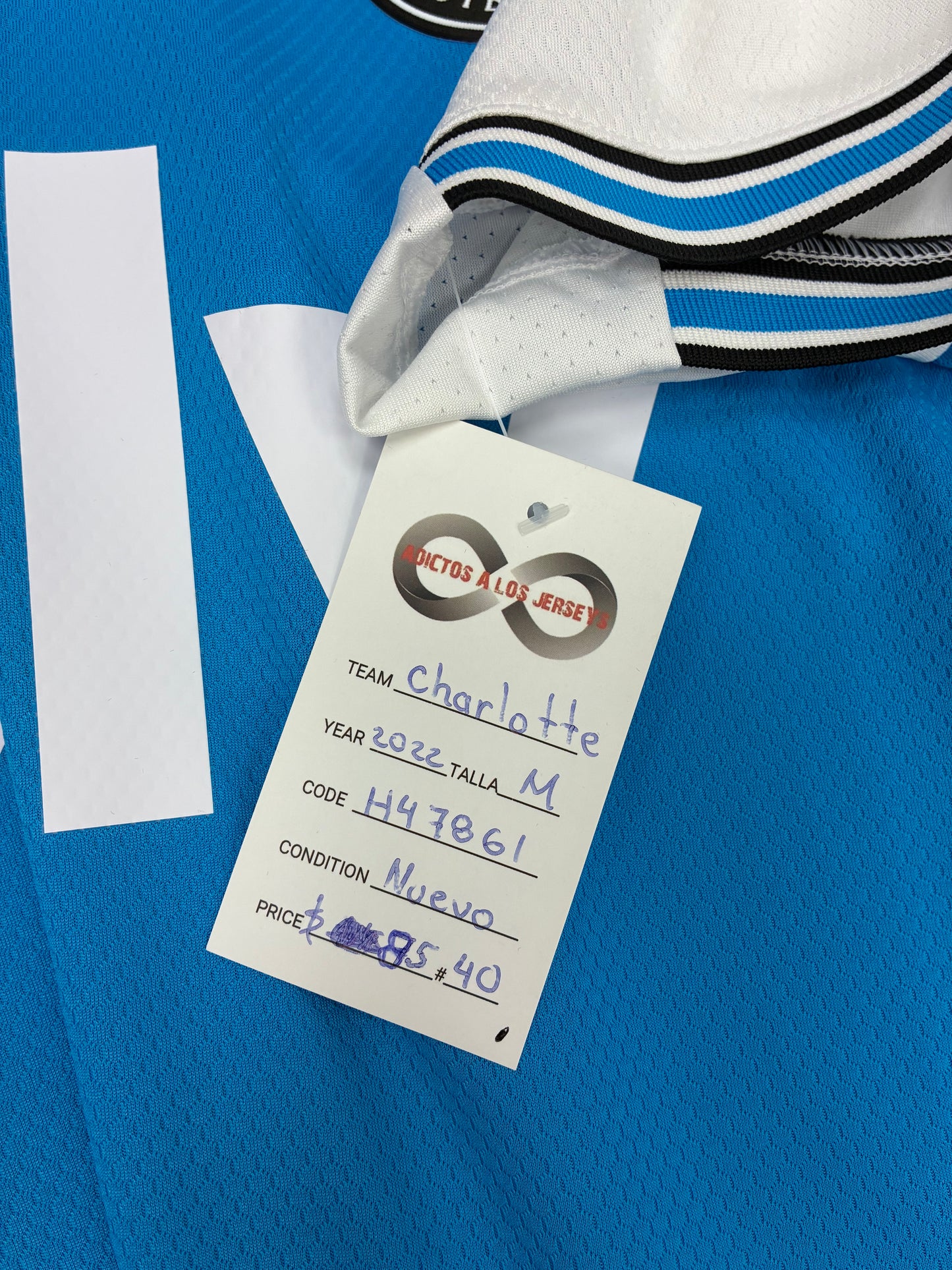 2022 Charlotte FC Home Jersey / Medium / New