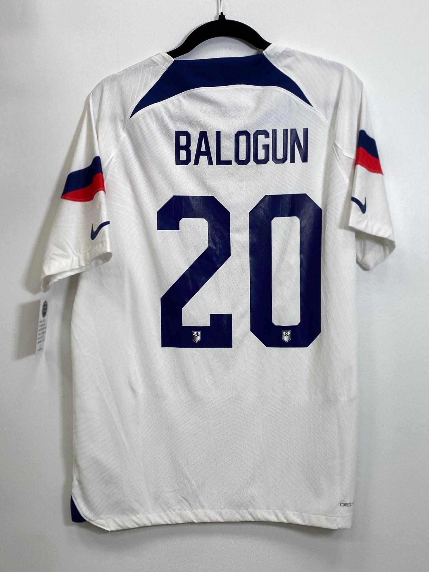 2022-23 USA Balogun 20 Home Jersey / Large / 10/10