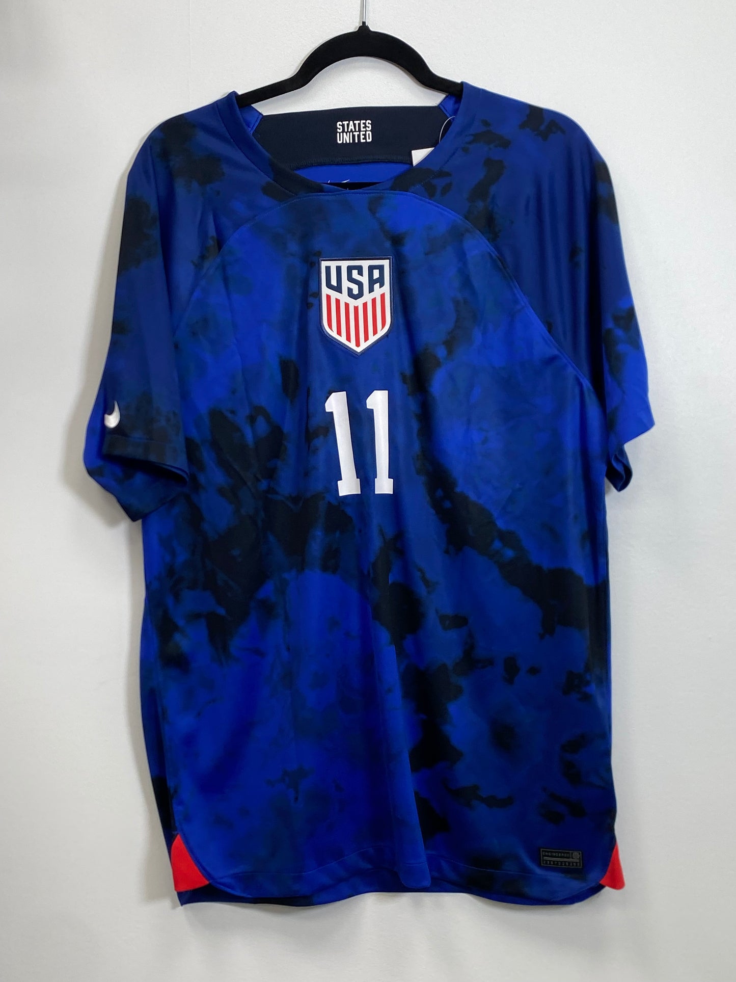 2022 USA Brickett 11 Away Jersey / Large / New
