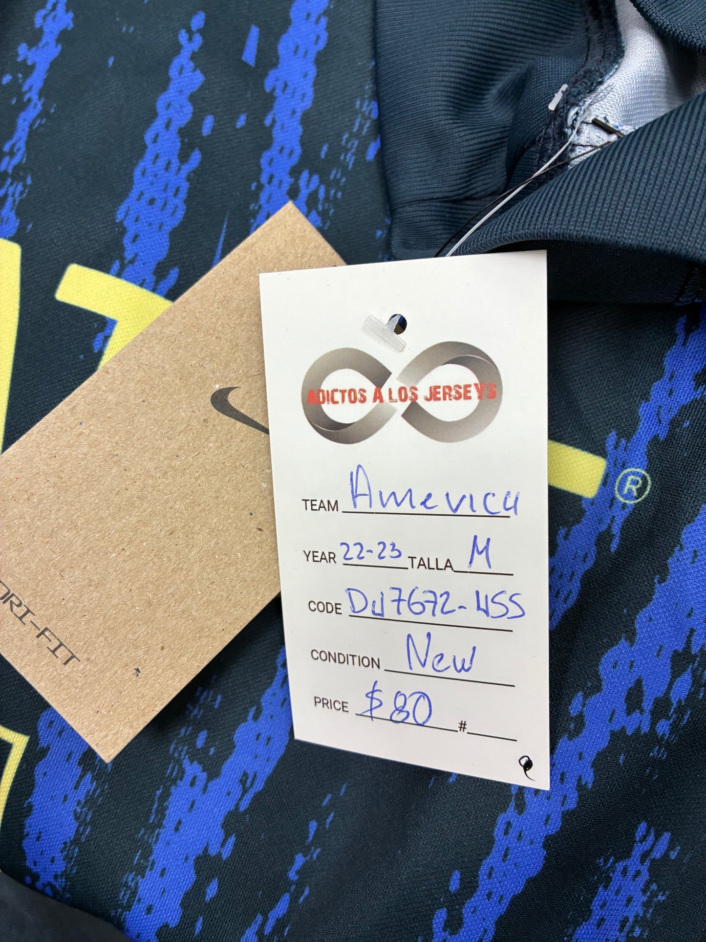 2022-23 Club América Away Jersey / Medium / New