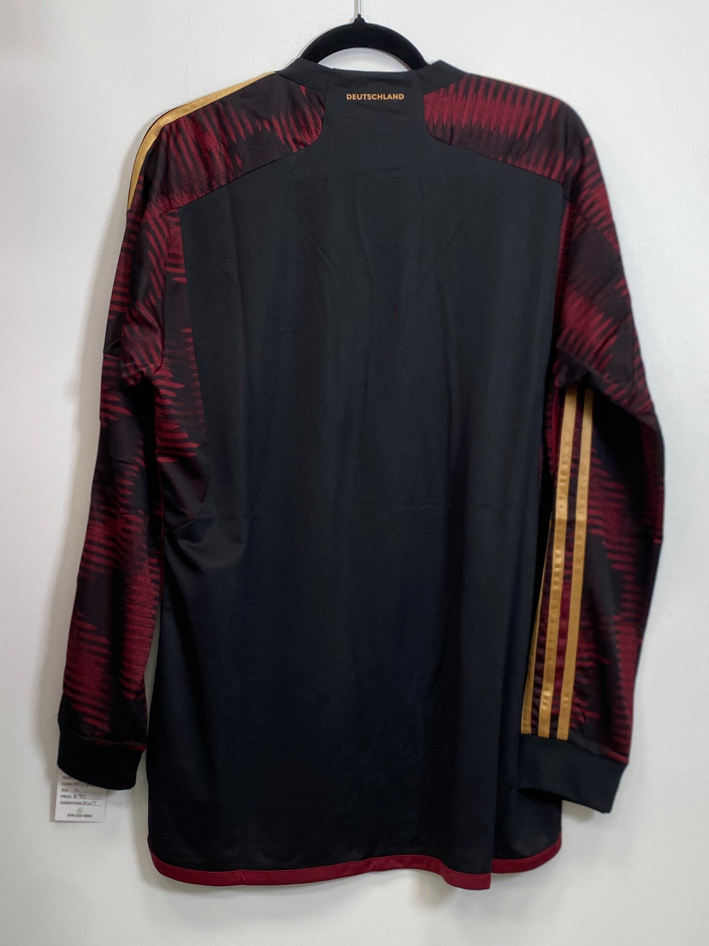 2022 Germany Away Jersey / Large / New
