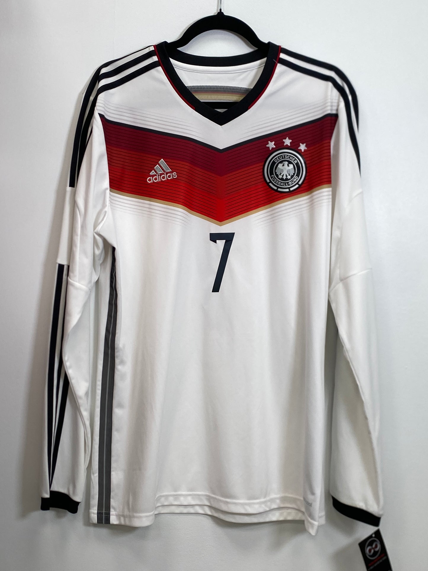 2013 Germany Schweinsteiger 7 Home Jersey / Large / 10/10