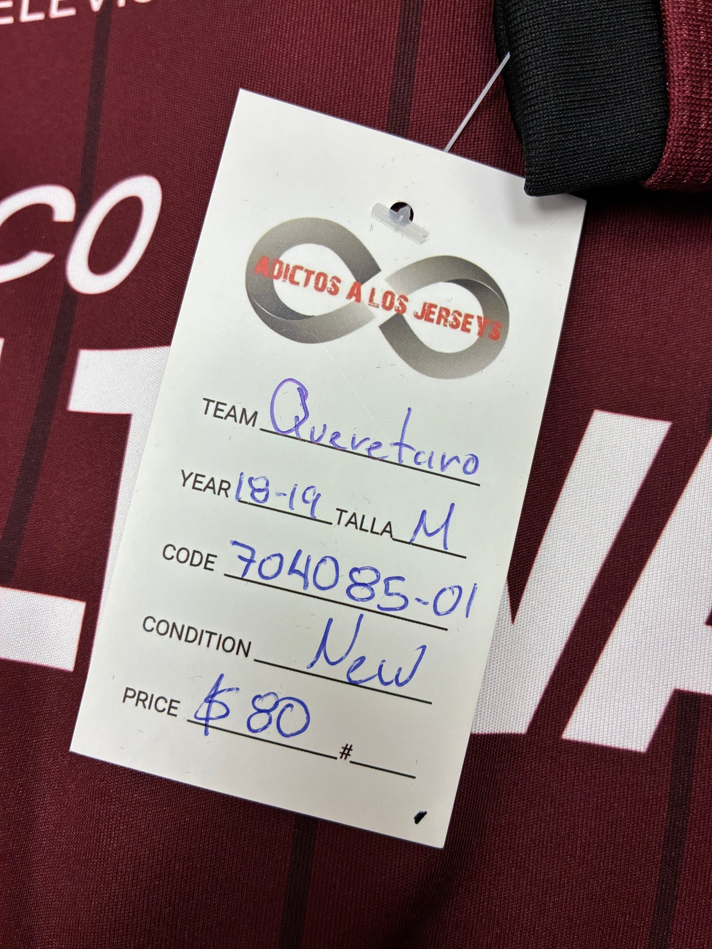 2018-19 Querétaro Third Jersey / Medium / New