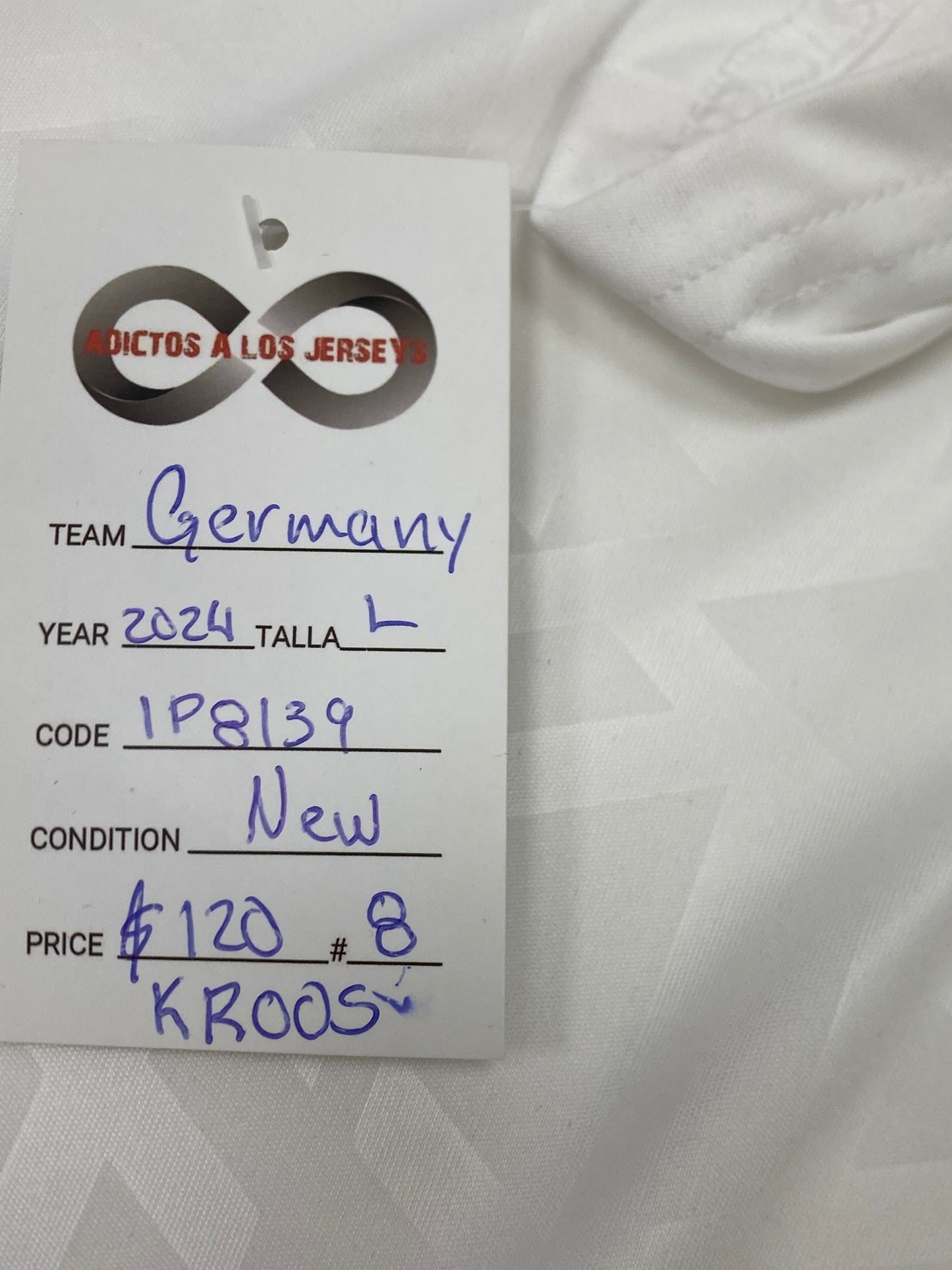 2024 Germany Kroos 8 Home Jersey / Large / New