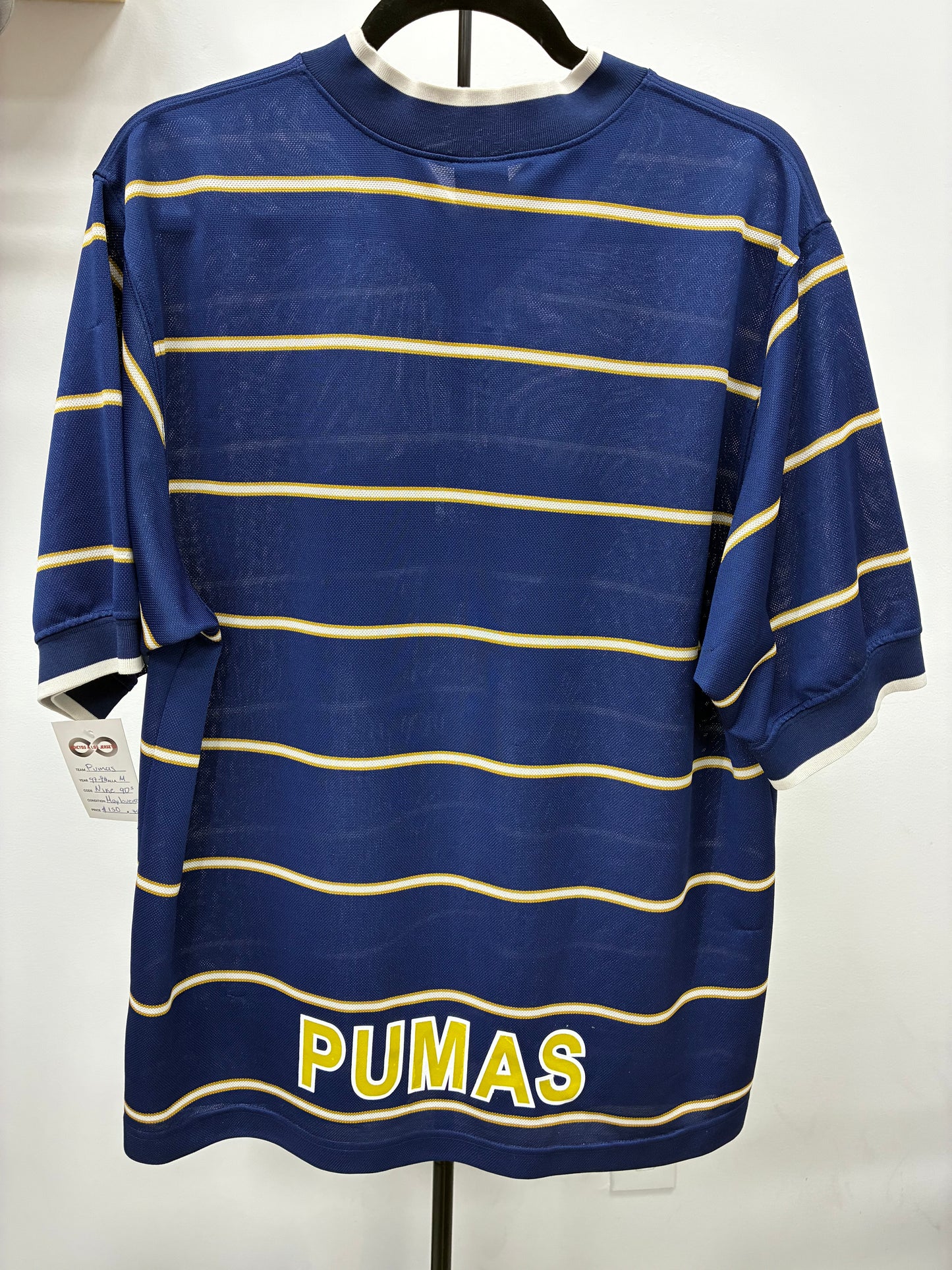 1997-98 Pumas UNAM Home Jersey / Medium / Very Good