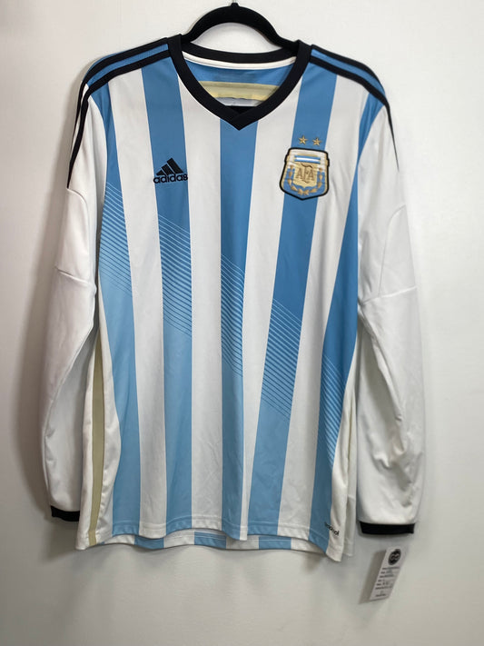 2013 Argentina Home Jersey / Large / 9.5/10