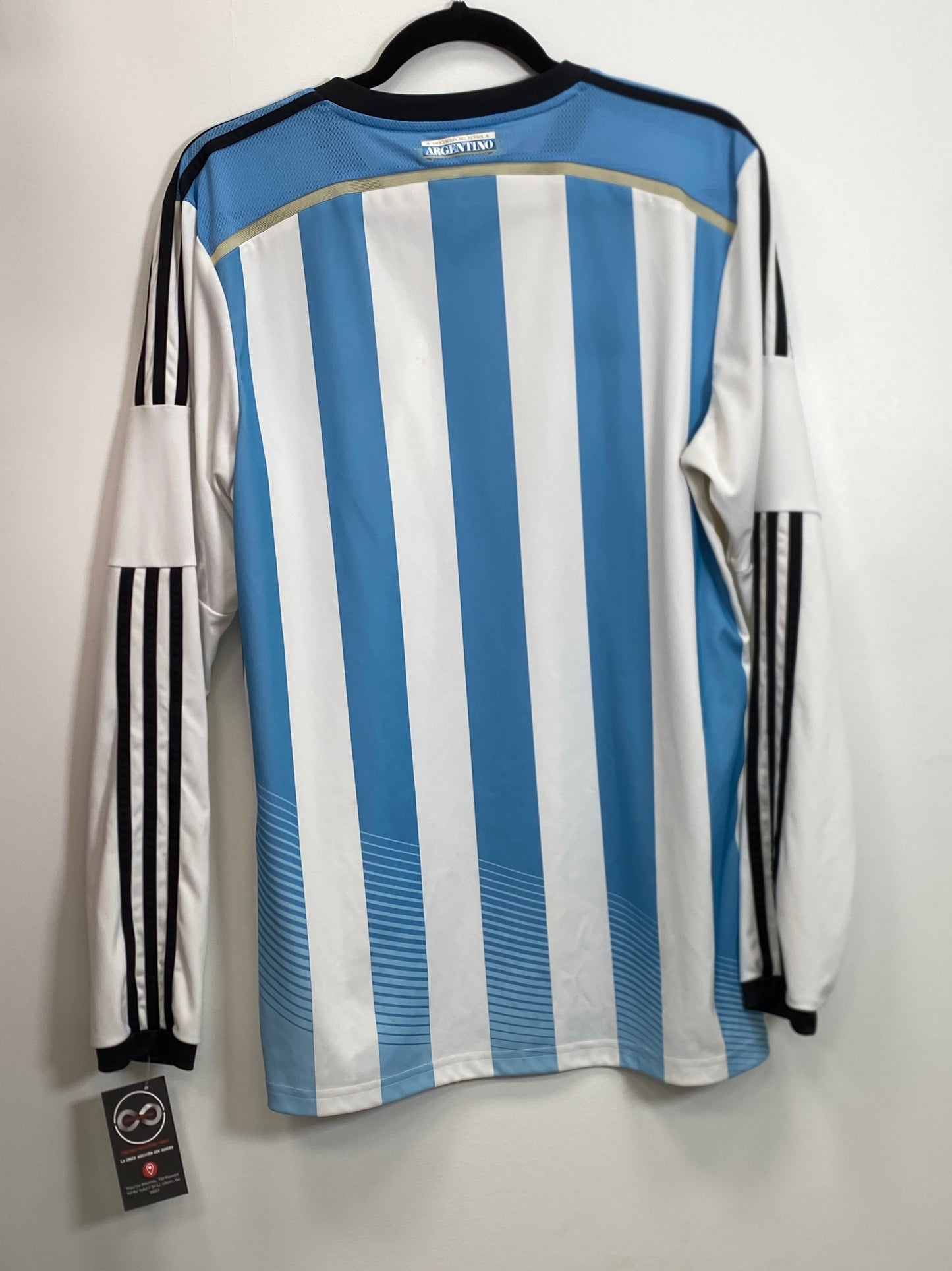 2013 Argentina Home Jersey / Large / 9.5/10