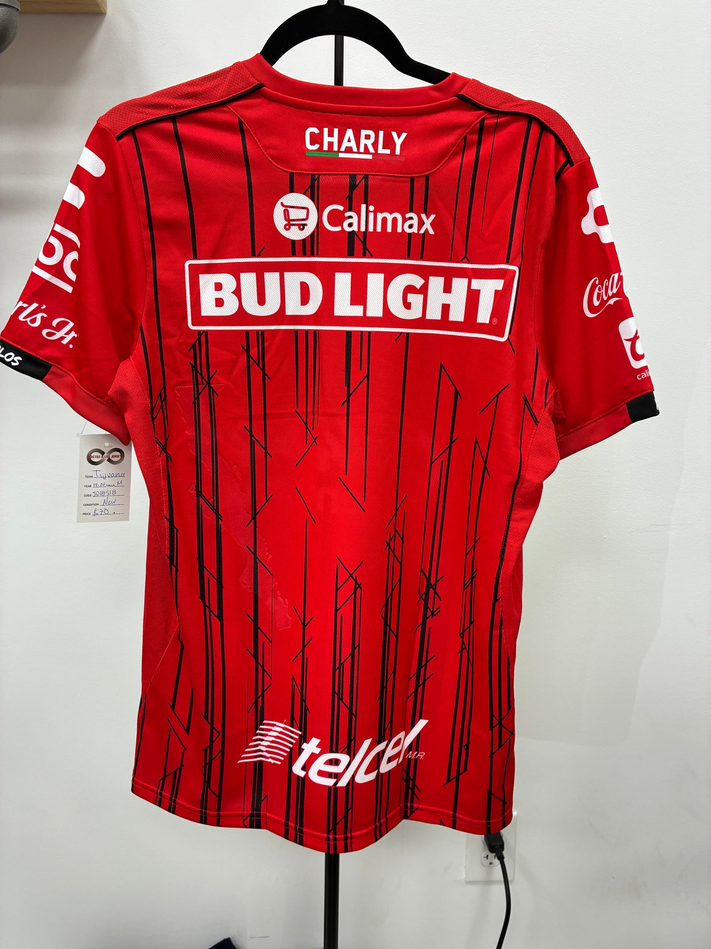 2019-20 Club Tijuana Home Jersey / Medium / New