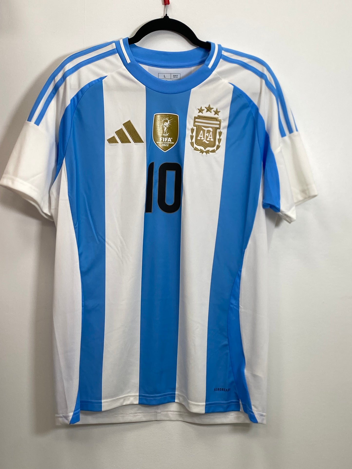 2024 Argentina Messi 10 Home Jersey / Large / New