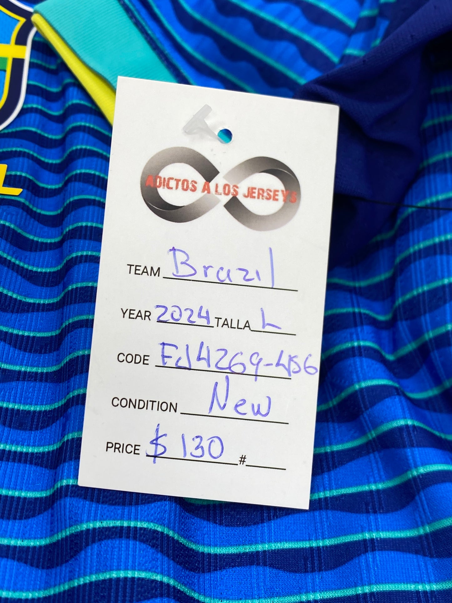 2024 Brazil Away Jersey / Large / New