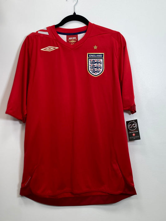 2006-08 England Away Jersey / Large / 10/10