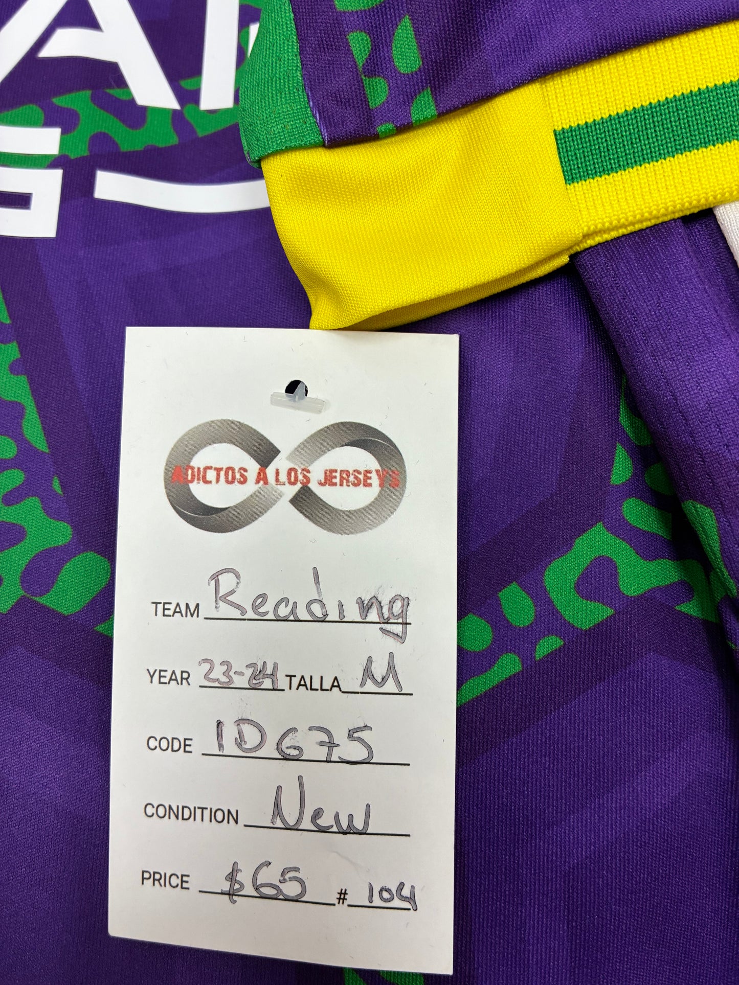 2023-24 Reading Third Jersey / Medium / New