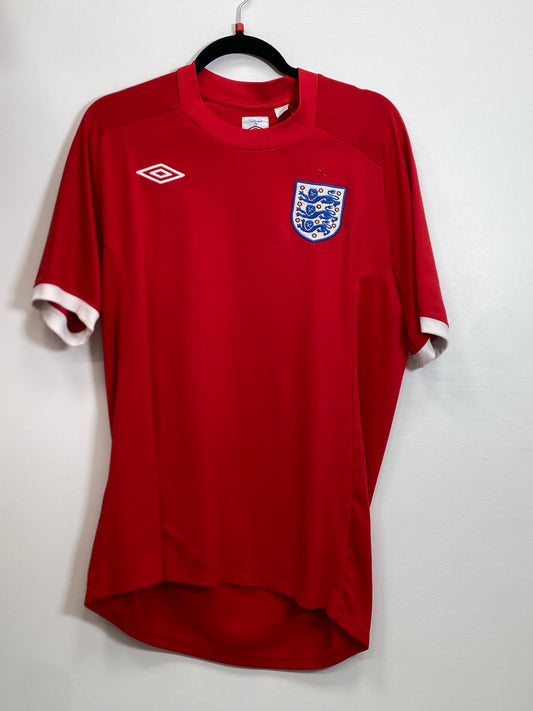 2010 England Away Jersey / Large / Excellent