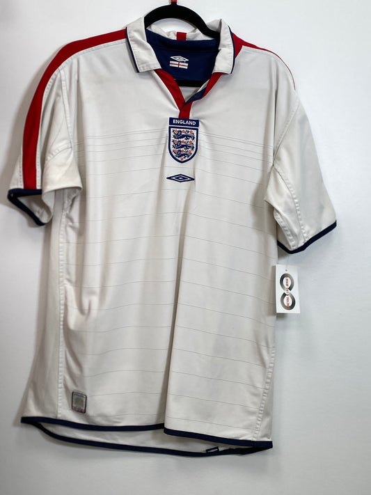 2003 England Home Jersey / Large / 10/10