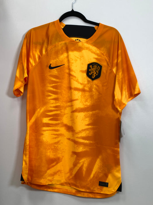 2022 Netherlands Home Jersey / Large / New