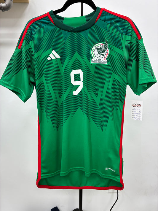 2022 Mexico 9 Raul J. Home Jersey / Medium / New