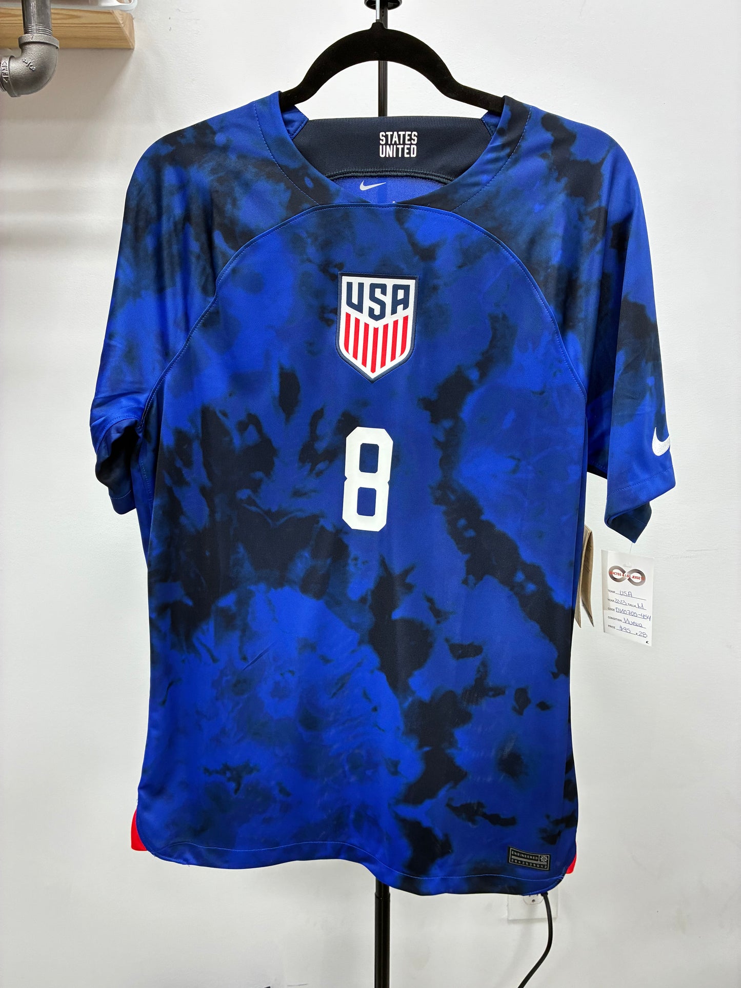 2022-23 USA Away Jersey / Medium / New