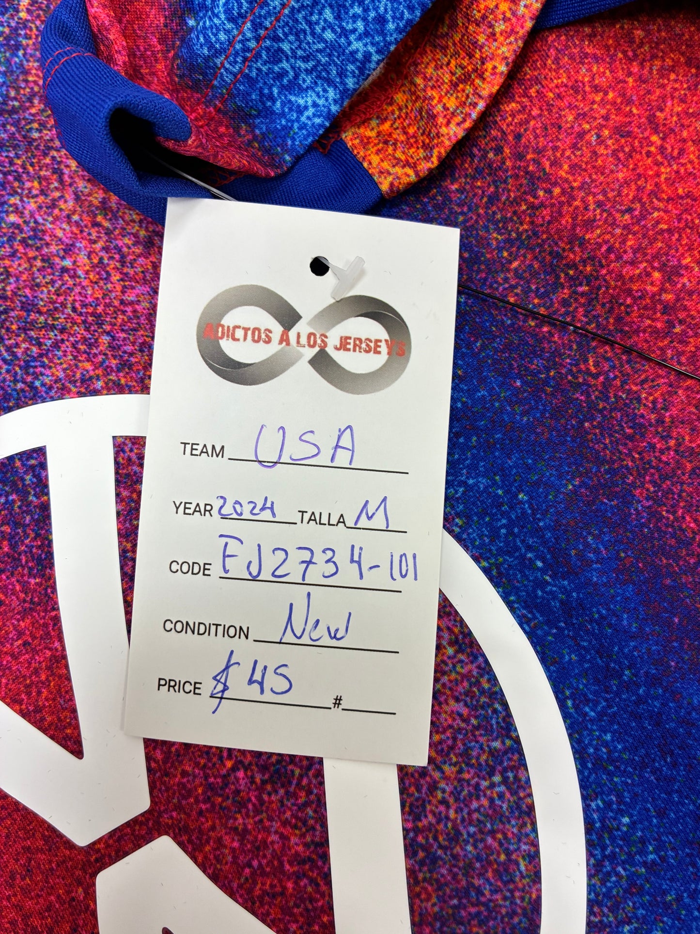 2024 USA Training Jersey / Medium / New