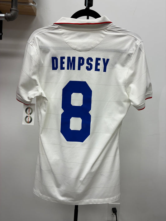2014 USA 8 Dempsey Home Jersey / Medium / 10/10