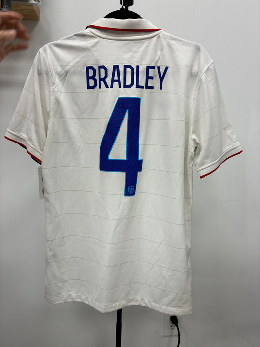 2014 USA 4 Bradley Home Jersey / Medium / 10/10