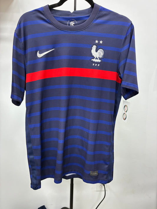 2020 France Home Jersey / Medium / 9/10