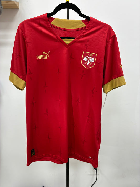 2022 Serbia Home Jersey / Medium / New