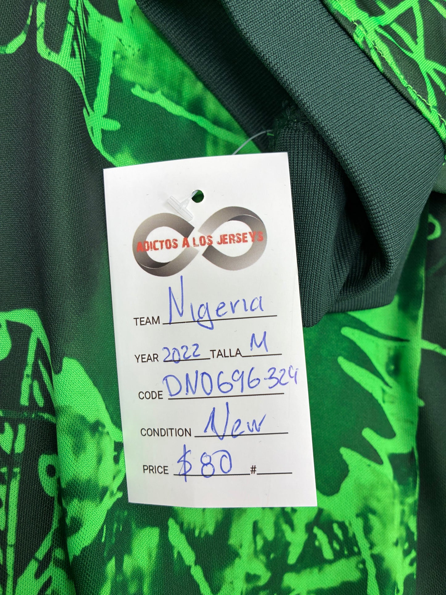 2022 Nigeria Home Jersey / Medium / New