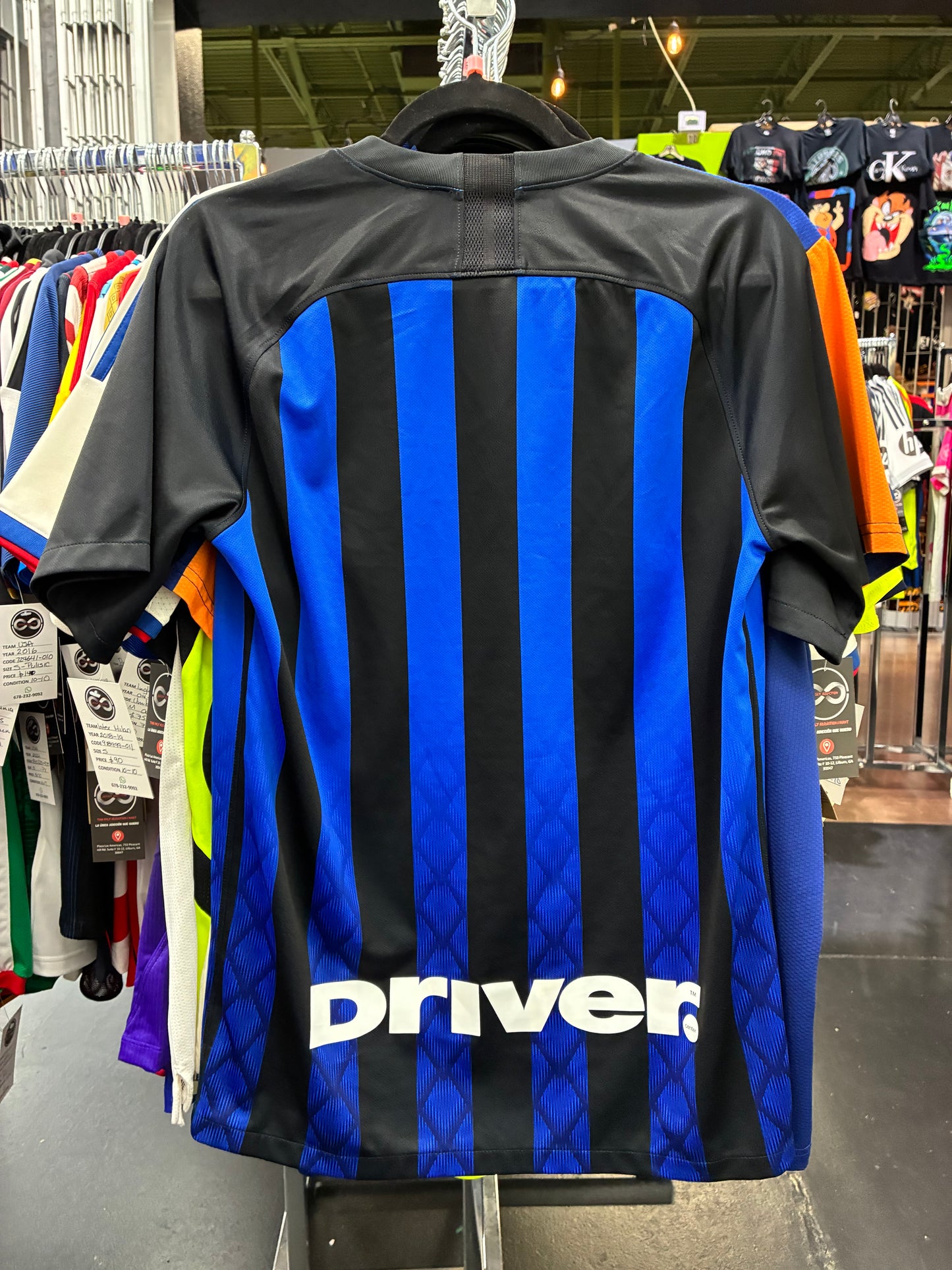 2018-19 Inter Milan Home Jersey back
