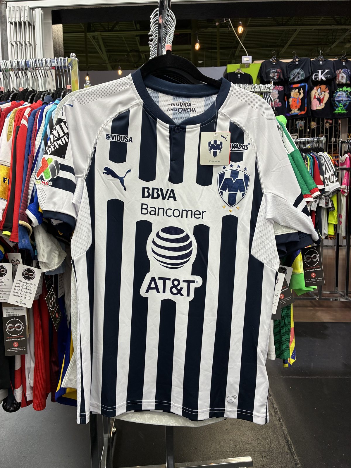 Monterrey Rayados 2018-19 Home Jersey front
