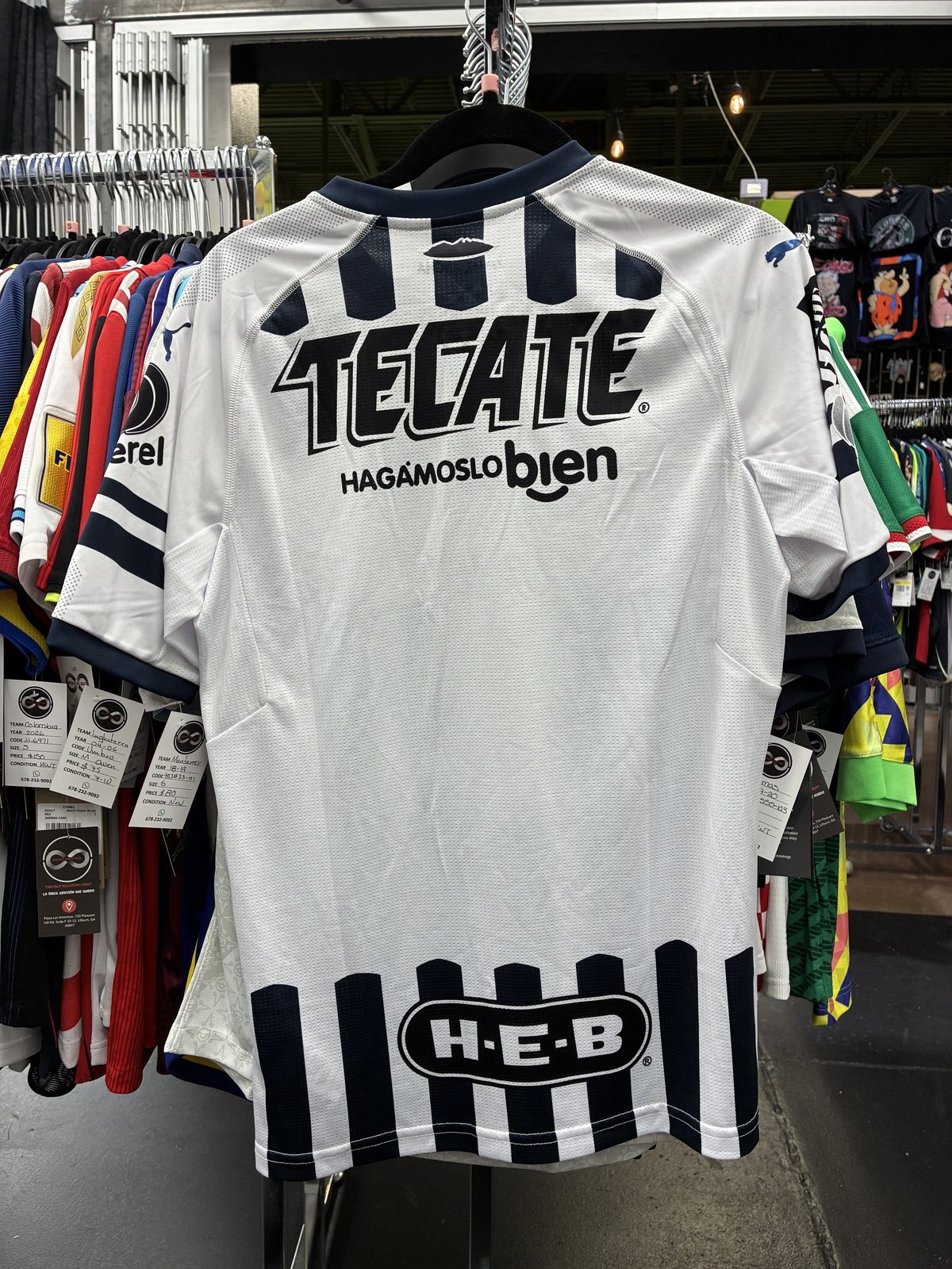 Monterrey Rayados 2018-19 Home Jersey back