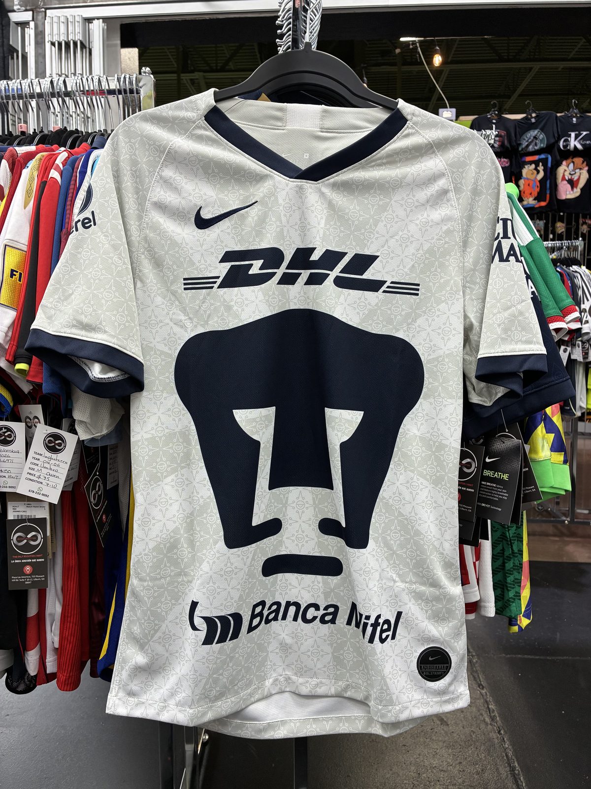 Pumas UNAM 2019-20 Away Jersey front