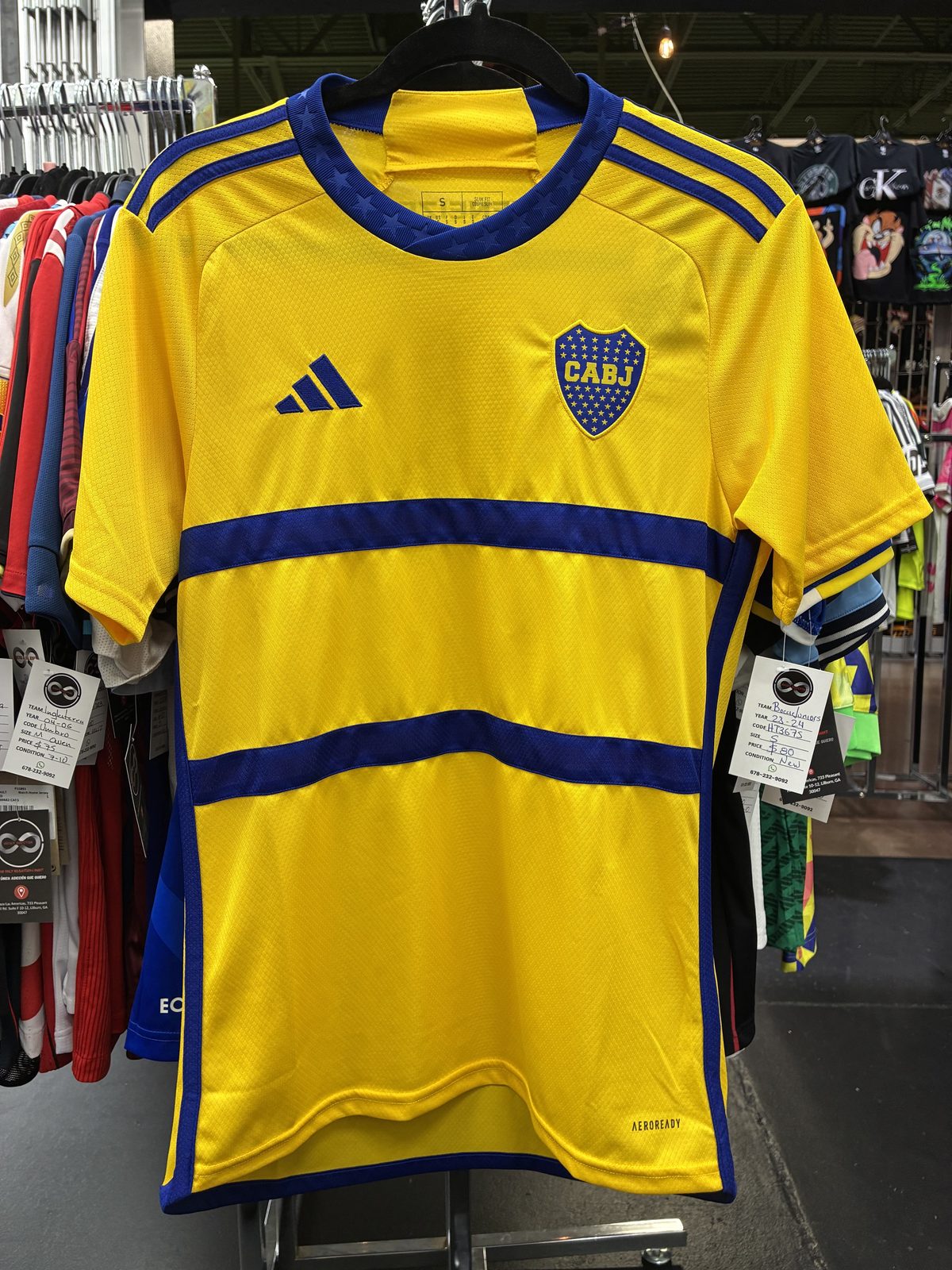 Boca Juniors 2023-24 Home Jersey front