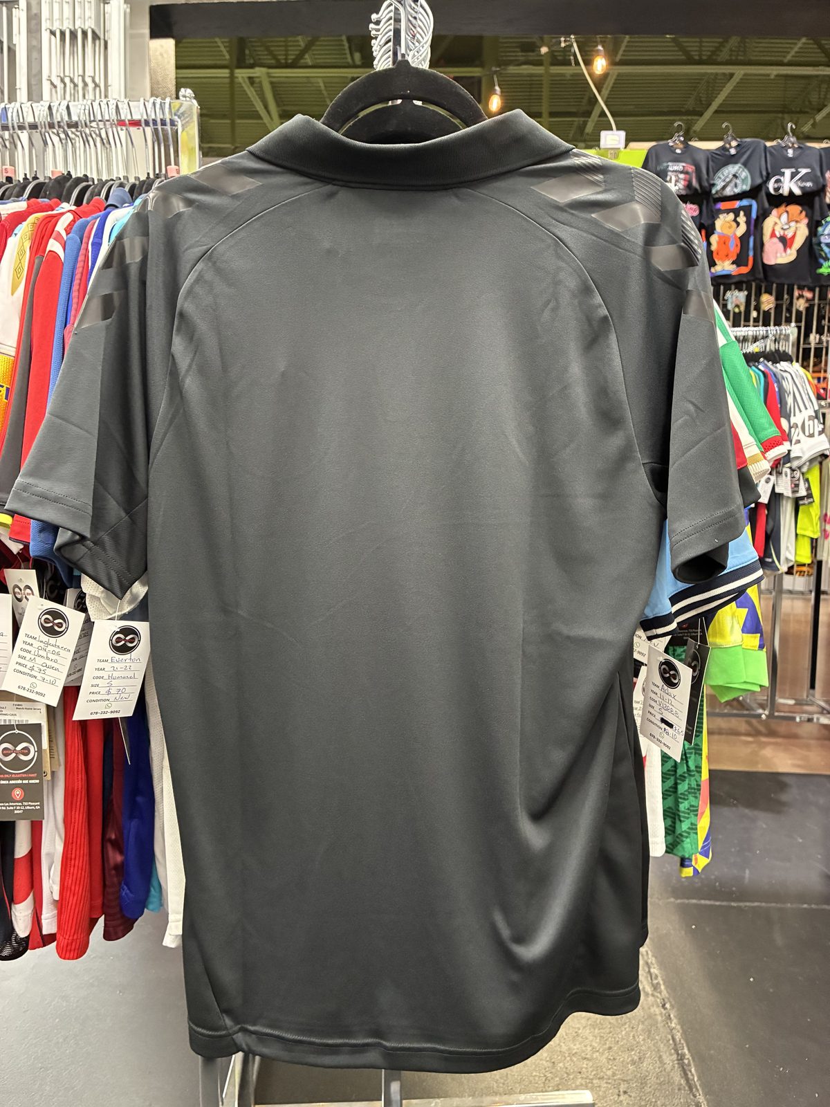 Everton 2021-22 Away Jersey back
