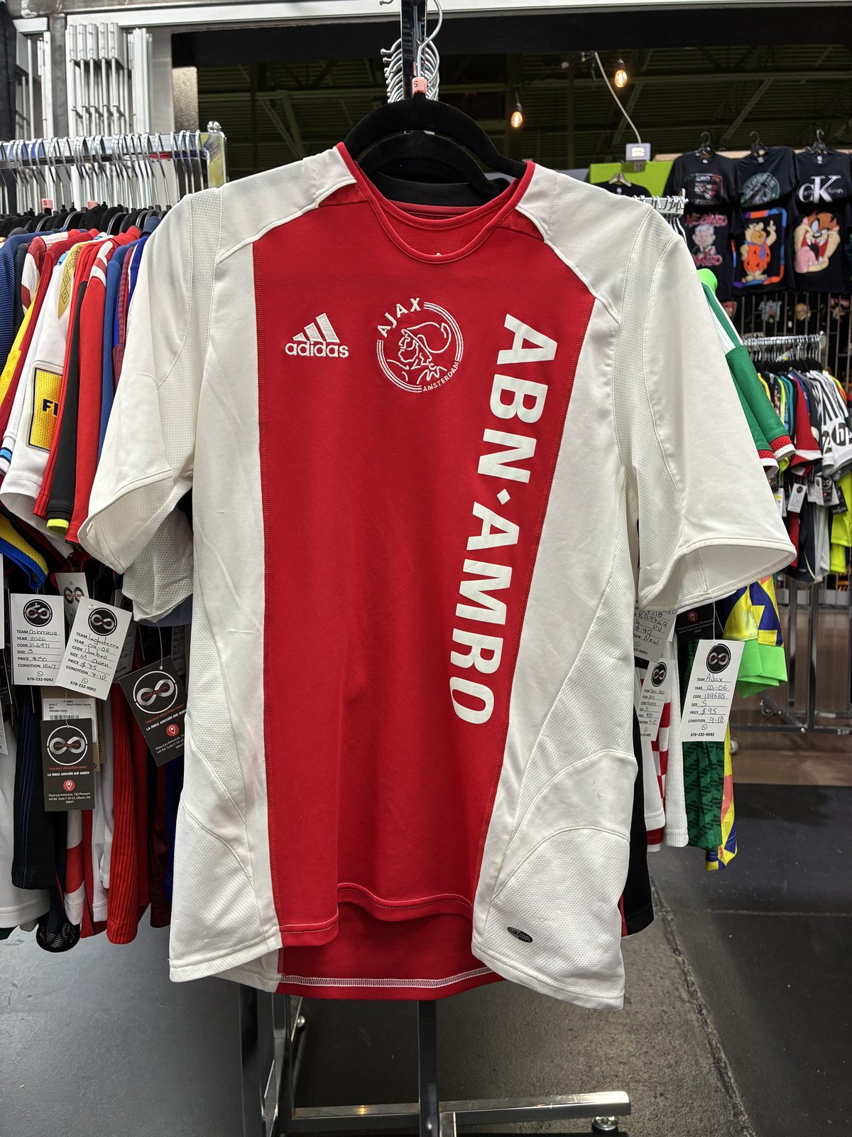 Ajax 2005-06 Home Jersey front