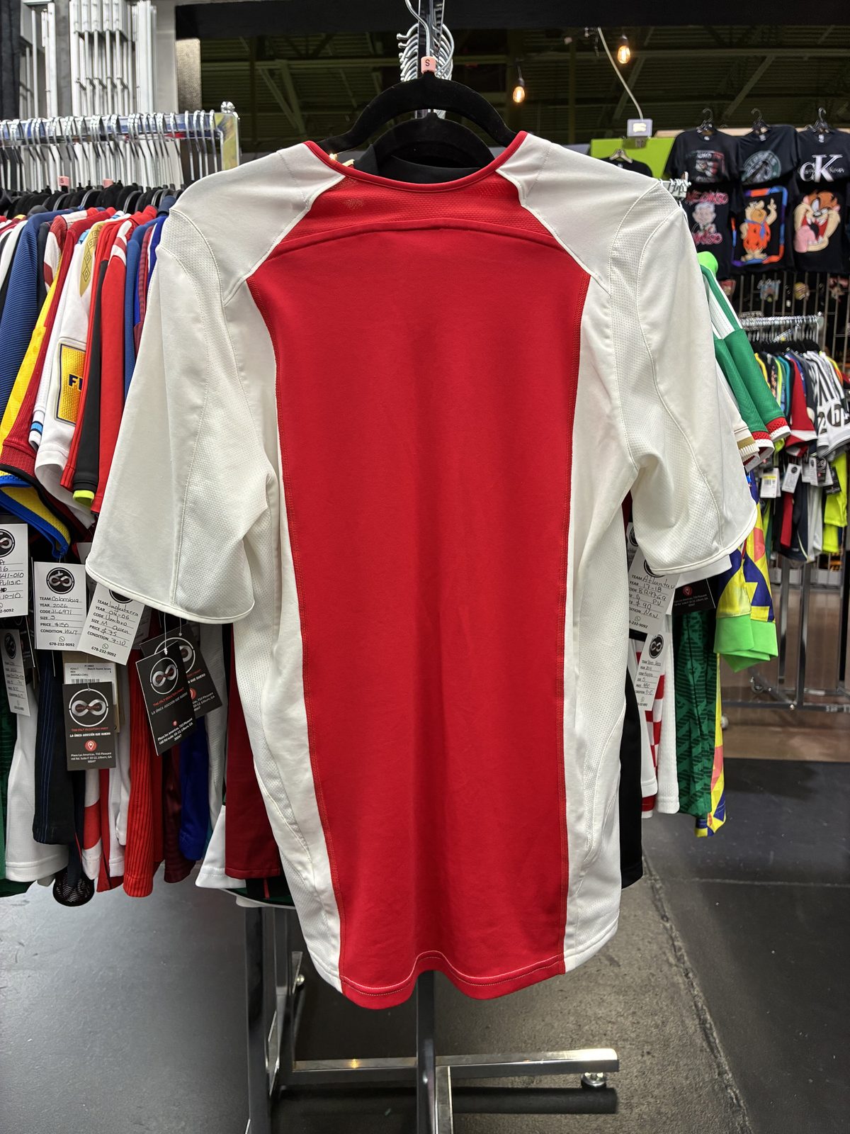Ajax 2005-06 Home Jersey back