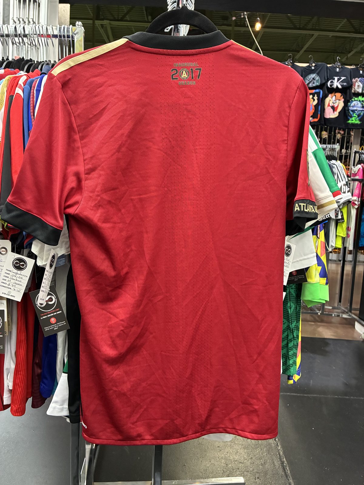 Atlanta United FC 2017-18 Home Jersey back
