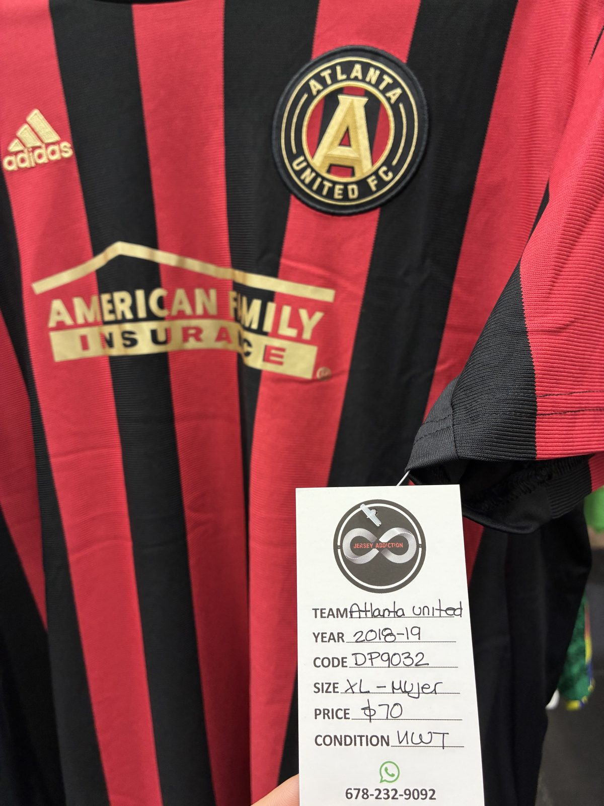 Atlanta United FC 2018-19 Home Jersey back