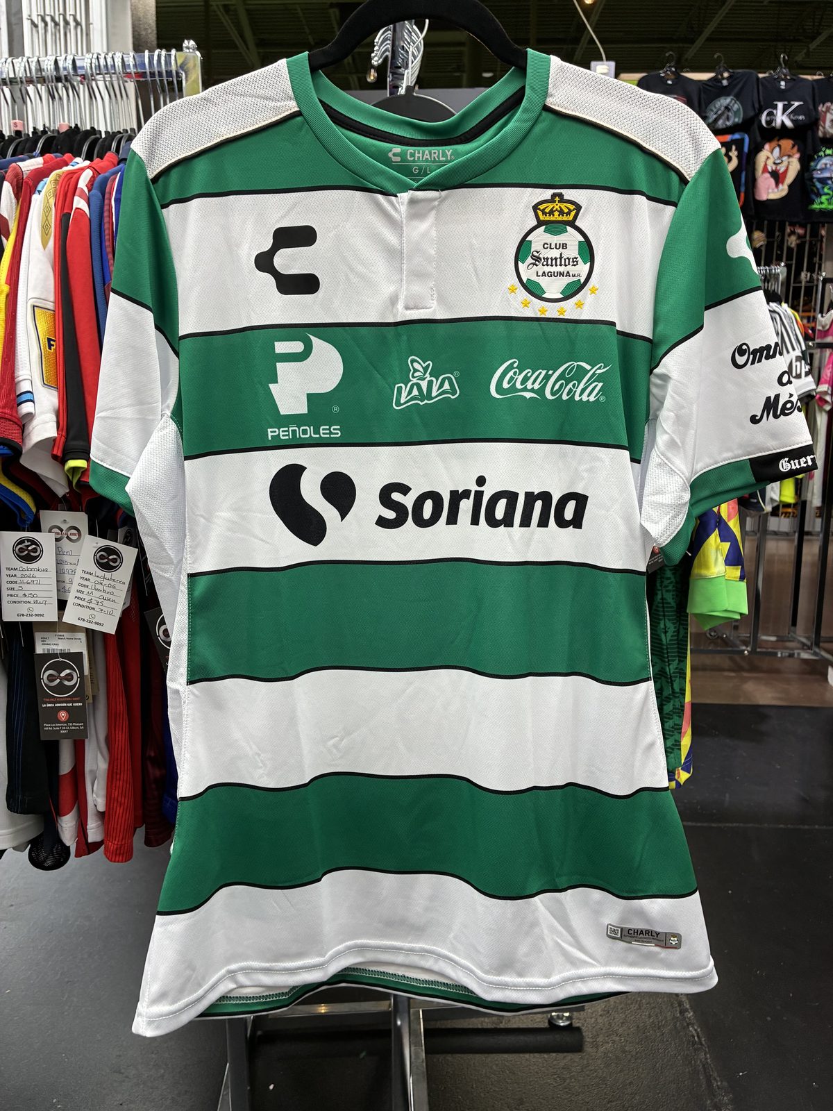 Santos Laguna 2019-20 Home Jersey front